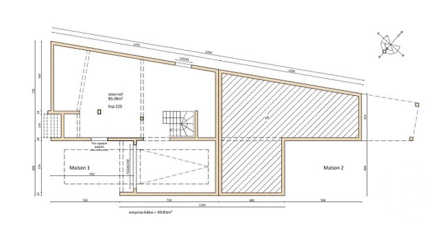 terrain à vendre - 667.0 m2 - ST MAUR DES FOSSES - 94 - ILE-DE-FRANCE - Century 21 Acv